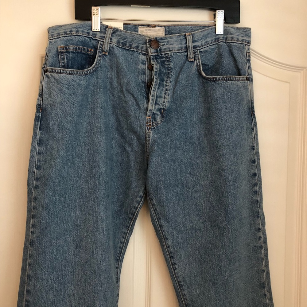 Current Elliott Jeans Original Straight Prep with Raw Hem Women’s Size 31”